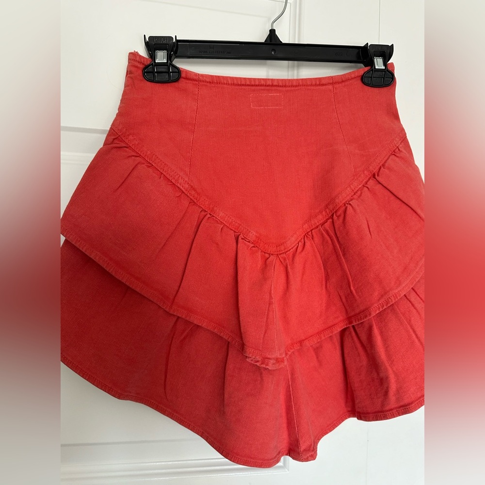 MOTHER Ruffle Mini Skirt‎ - Picture 4 of 6